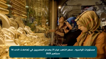 مستويات قياسية.. سعر الذهب عيار 21 يصدم المصريين في تعاملات الأحد 14 سبتمبر 2025